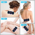 Electric TENS Pulse Neck Massager EMS Cervical Massage for Neck Back Body Eletric Muscle Stimulator Electrostimulator 19 Gears