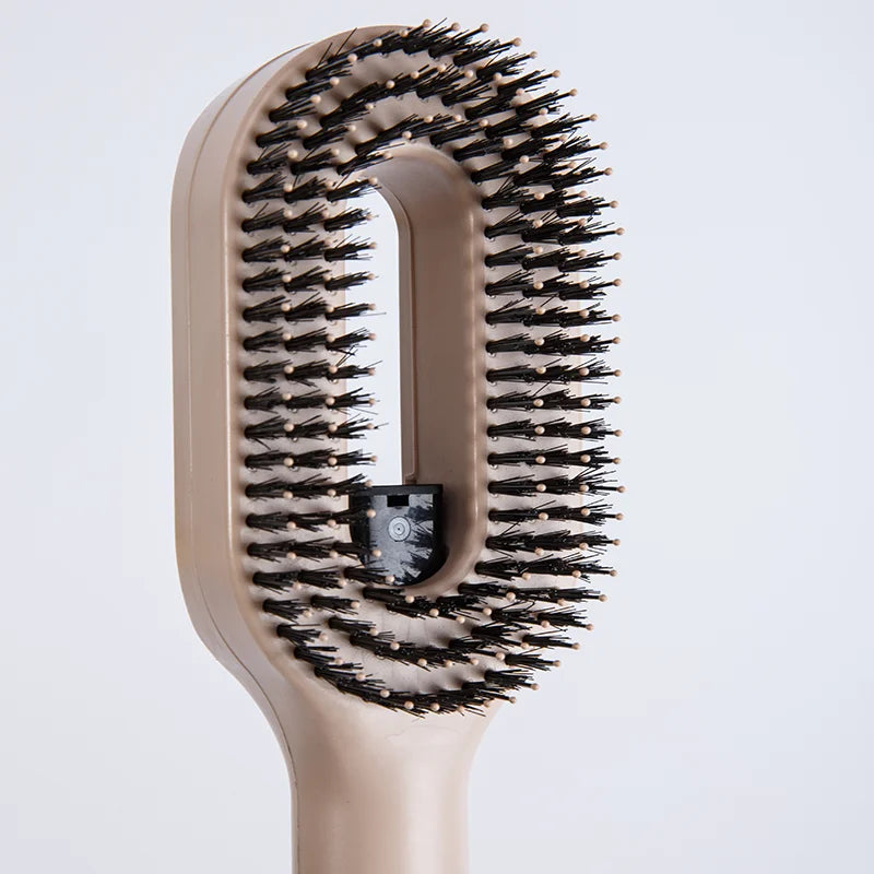 2in1 Sprayer Comb Detangling Scalp Massage Hairbrush with Spray Bottle Essential Oil Water Mist Spray Brush Anti-static Summer