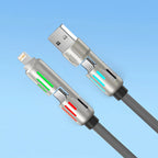 240W PD 4-IN-1 USB Type C to Type C Fast Charging Data Cable 1M For iPhone 16 Pro Max 15 iPad Xiaomi Samsung Tablet