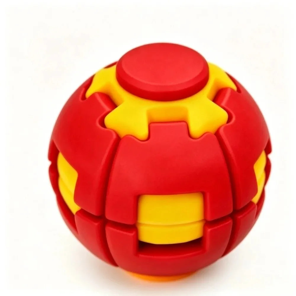 Transforming Fidget Spinner Ball Press To Spin 3D Printed Stress Relief Toys Portable Deformation Decompression Toys Party Favor