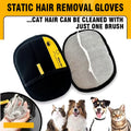 Animal hair glove Electrostatic gloves Two-way brush pet hair removal glove for cats dogs clothes furniture  electrostatic
