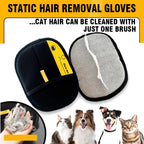 Animal hair glove Electrostatic gloves Two-way brush pet hair removal glove for cats dogs clothes furniture  electrostatic