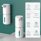 380ML Touchless IPX5 Waterproof 4-Gears Adjustable Foam/Gels Automatic Sense Soap Dispenser Electric Hand Dish Washing Machine