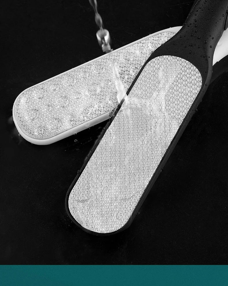 High-Quality Stainless Steel Foot File Double Sided Callus Remover For Dead Skin Professional Pedicure Tools Callous Scraper