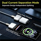 140W Physical-Disconnect Intelligence Charger Separator Protect Battery Overcharge Protection Auto Power-off  for Type-C Devices