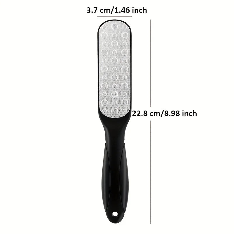 High-Quality Stainless Steel Foot File Double Sided Callus Remover For Dead Skin Professional Pedicure Tools Callous Scraper