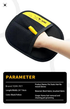 Animal hair glove Electrostatic gloves Two-way brush pet hair removal glove for cats dogs clothes furniture  electrostatic