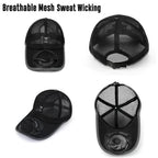 Solar Baseball Cap with Fan, Sun Protection USB Charging Fan Mesh Hat for Summer Outdoor Travel Fishing Camping Beach Golf