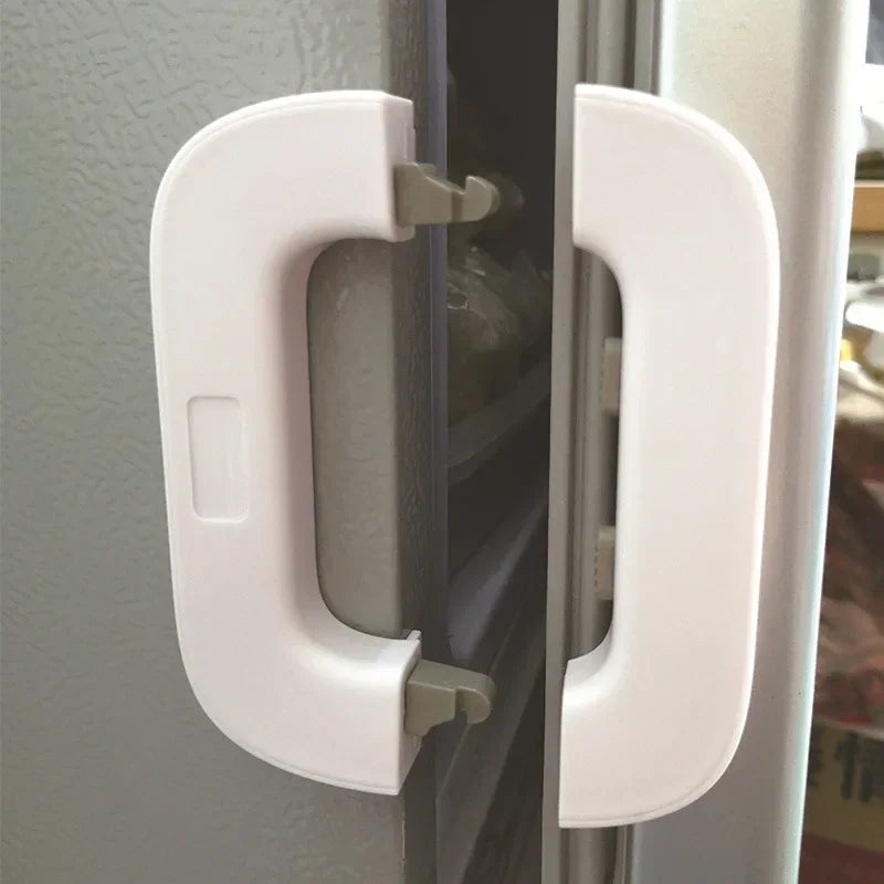 Child Safety Locks Protection Dedicated Buckles Baby Anti-Pinch Home Refrigerator Lock for Kids Security Hand Refrigerators Door