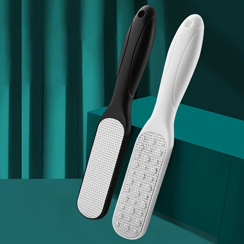 High-Quality Stainless Steel Foot File Double Sided Callus Remover For Dead Skin Professional Pedicure Tools Callous Scraper