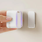 4PCS Toothbrush Holder Portable Flip-top Electric Toothbrush Storage Rack Dustproof Wall Mounted Tooth Brush Storage Box