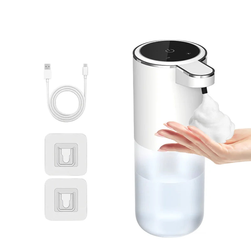 380ML Touchless IPX5 Waterproof 4-Gears Adjustable Foam/Gels Automatic Sense Soap Dispenser Electric Hand Dish Washing Machine