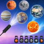 USB Projector Light Halloween Moon Lamp Christmas Holiday Night Light Rotatable Scenes Projector for Wall Ceiling Decor Lighting