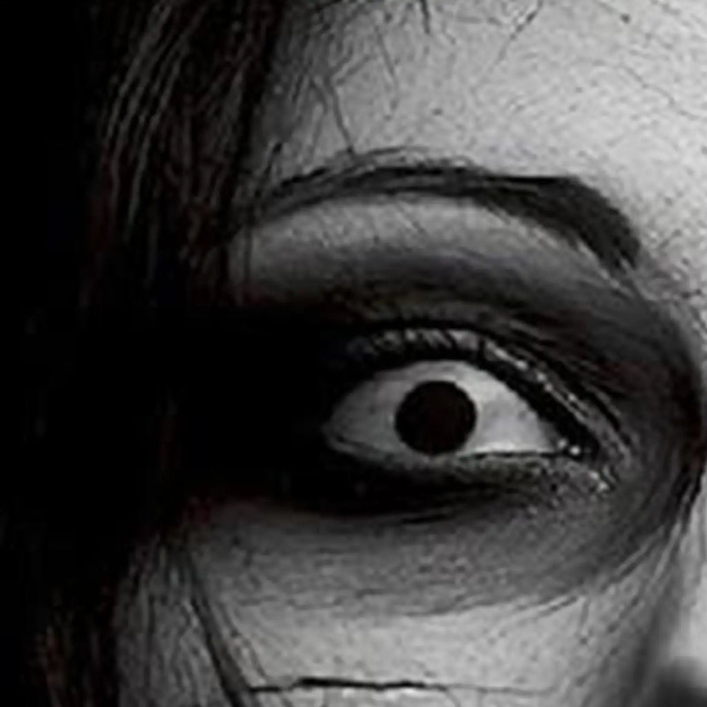 2PCS Car Horror Eyeless Monster Printed Headrest Cover Universal Elastic Funny Seat Head Case Halloween Party Decoration