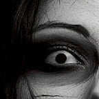 2PCS Car Horror Eyeless Monster Printed Headrest Cover Universal Elastic Funny Seat Head Case Halloween Party Decoration