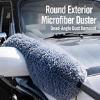 Professional Car Duster Microfiber Cleaning Brush Telescopic Long Handle Car Wash Mop Scratch Free Auto Detailing Dust Remover