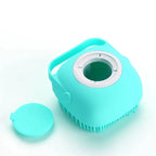 Soft Silicone Pet Bath Massage Glove Brush, Safe Washing Grooming Tool for Small Large Dogs Cats Bathroom Cleaning Accessory