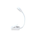 Runtowo LED Clip On Book Light Portable Reading Light Battery Powered 3 Color Eye Protection Stepless Dimmable Mini Desk Lamp