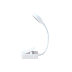 Runtowo LED Clip On Book Light Portable Reading Light Battery Powered 3 Color Eye Protection Stepless Dimmable Mini Desk Lamp