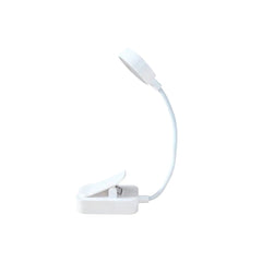 Runtowo LED Clip On Book Light Portable Reading Light Battery Powered 3 Color Eye Protection Stepless Dimmable Mini Desk Lamp