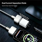 140W Physical-Disconnect Intelligence Charger Separator Protect Battery Overcharge Protection Auto Power-off  for Type-C Devices