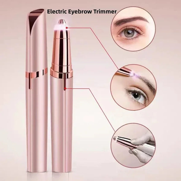 Rechargeable Electric Eyebrow & Facial Hair Trimmer