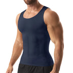 Men Compression Shirt for Body Shaper Slimming Vest Tight Tummy Underwear Tank Top