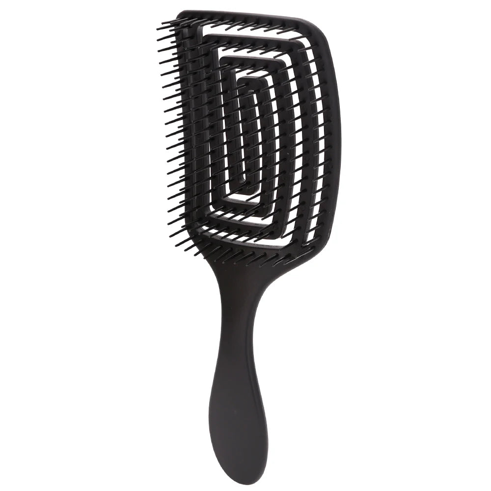 Salon Wide Tooth Comb Hairdresser Styling Massage Comb Women Wave Curling Combs Detangling Tangled Hairbrush Barber Accessories