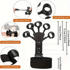 5-Finger Trainer Silicone Wrist Grip Strengthener Hand Strength Recovery for Fingers Therapy & Vein Circulation Improvement