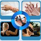 5-Finger Trainer Silicone Wrist Grip Strengthener Hand Strength Recovery for Fingers Therapy & Vein Circulation Improvement