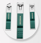 Green 6-18 Pcs Manicure Set With Leather Case Professional Foot And Face Care Tool Kits Stainless Steel Nail Clipper Sets Gift