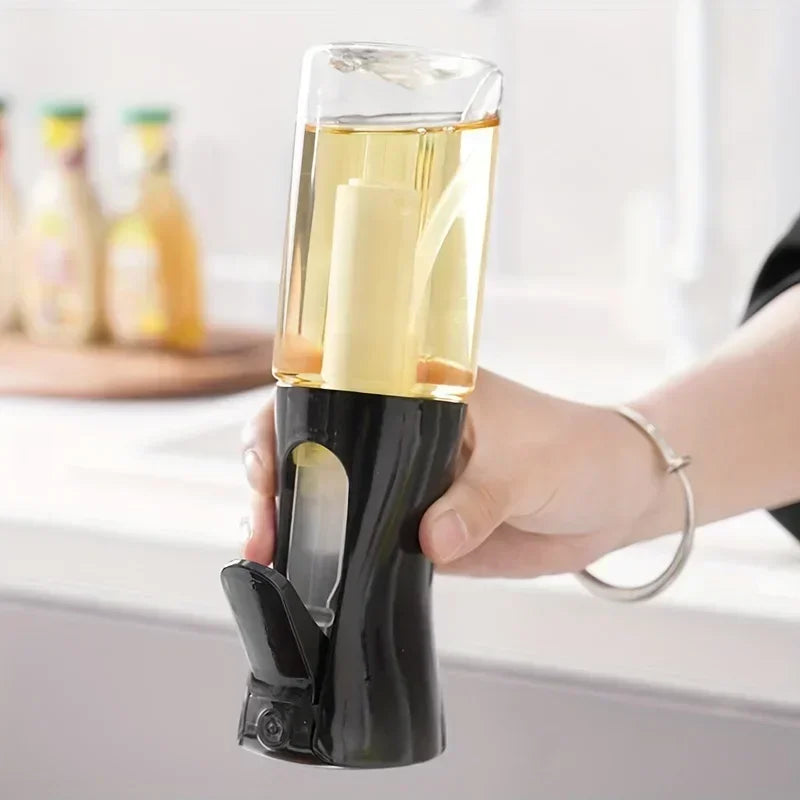 200/300/500ml Oil Spray Olive Oil Spray Bottle Kitchen Cooking Dispenser Camping Baking Vinegar Soy Sauce Sprayer Containers