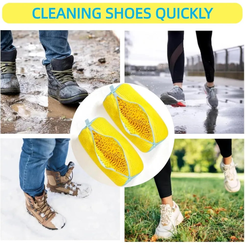 1Pcs Shoe Washing Machine Bag Sneaker Cleaning Laundry Shoe Bag For Washer Dryer Reusable Shoe Washing Bag Shoe Washing Machine