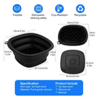 Collapsible Silicone Face Ice Bath Bowl Built in Ice Tray Cold Cryo Portable Travel Facial Facial Puffiness Skin Care Tool