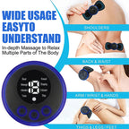 Electric TENS Pulse Neck Massager EMS Cervical Massage for Neck Back Body Eletric Muscle Stimulator Electrostimulator 19 Gears