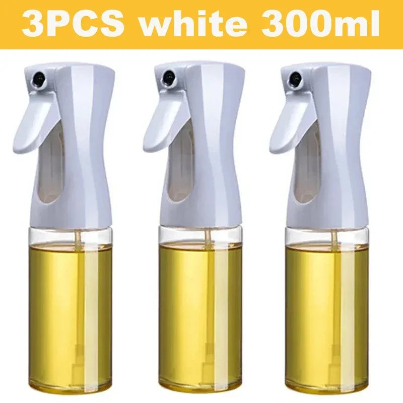 200/300/500ml Oil Spray Olive Oil Spray Bottle Kitchen Cooking Dispenser Camping Baking Vinegar Soy Sauce Sprayer Containers