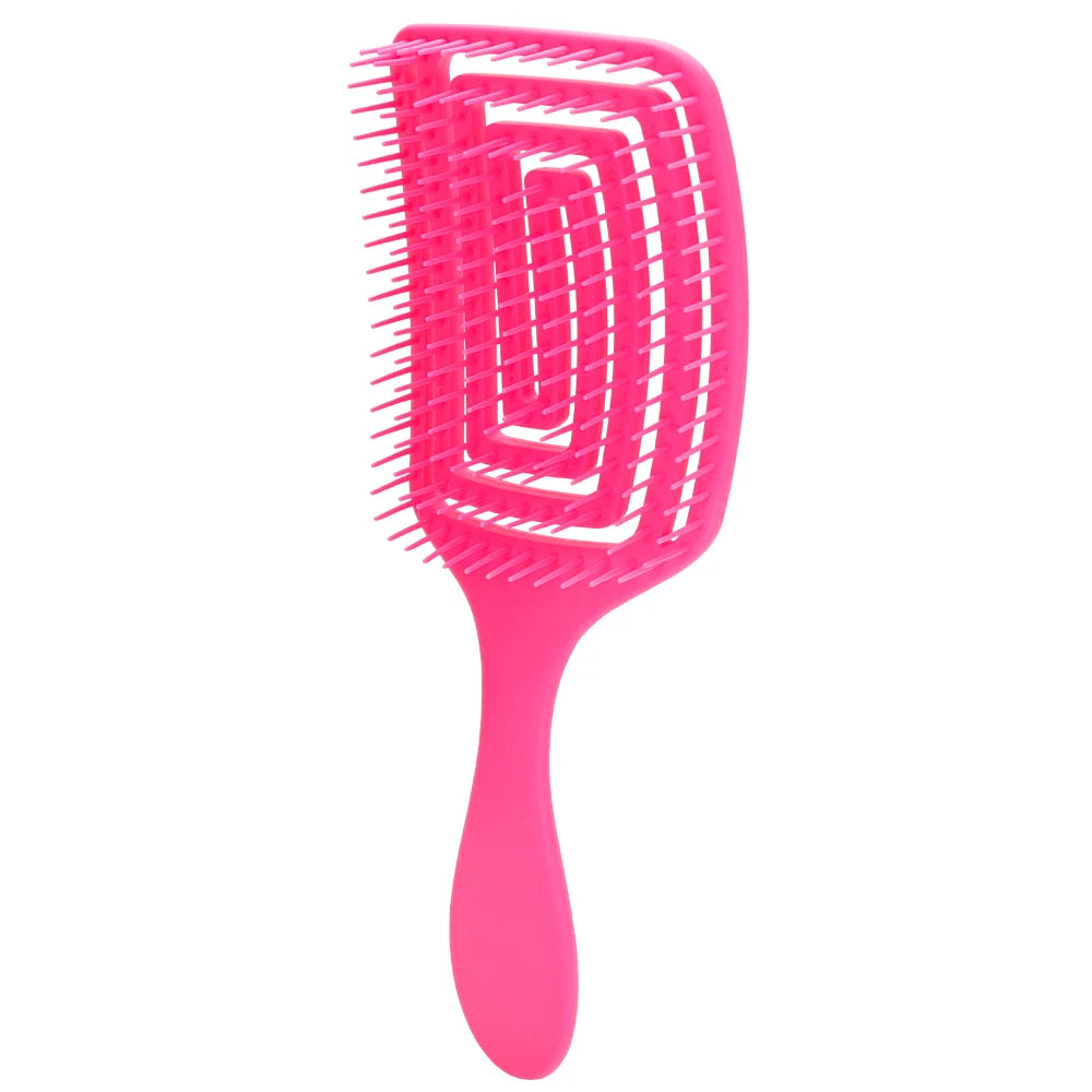 Salon Wide Tooth Comb Hairdresser Styling Massage Comb Women Wave Curling Combs Detangling Tangled Hairbrush Barber Accessories