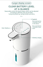 380ML Touchless IPX5 Waterproof 4-Gears Adjustable Foam/Gels Automatic Sense Soap Dispenser Electric Hand Dish Washing Machine