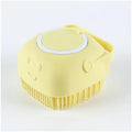 Soft Silicone Pet Bath Massage Glove Brush, Safe Washing Grooming Tool for Small Large Dogs Cats Bathroom Cleaning Accessory