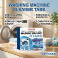 Washing Machine Cleaner Remove Limescale & Mold Stains Eliminate Odors Long-Lasting Fresh Scent Washing Machine Cleaning Tablets