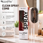 2in1 Sprayer Comb Detangling Scalp Massage Hairbrush with Spray Bottle Essential Oil Water Mist Spray Brush Anti-static Summer