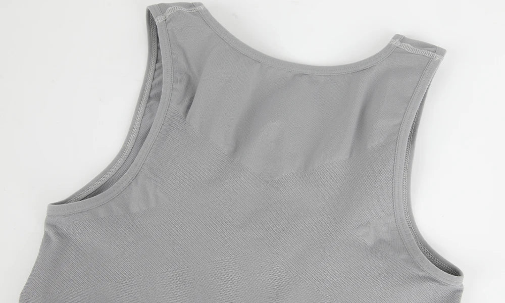 Men Compression Shirt for Body Shaper Slimming Vest Tight Tummy Underwear Tank Top