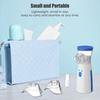 Hot Portable Inhale Nebulizer Mini Handheld Mesh Atomizer Silent Inalador Usb Autoclean Nebulizador Adult Automizer DropShipping