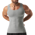Men Compression Shirt for Body Shaper Slimming Vest Tight Tummy Underwear Tank Top