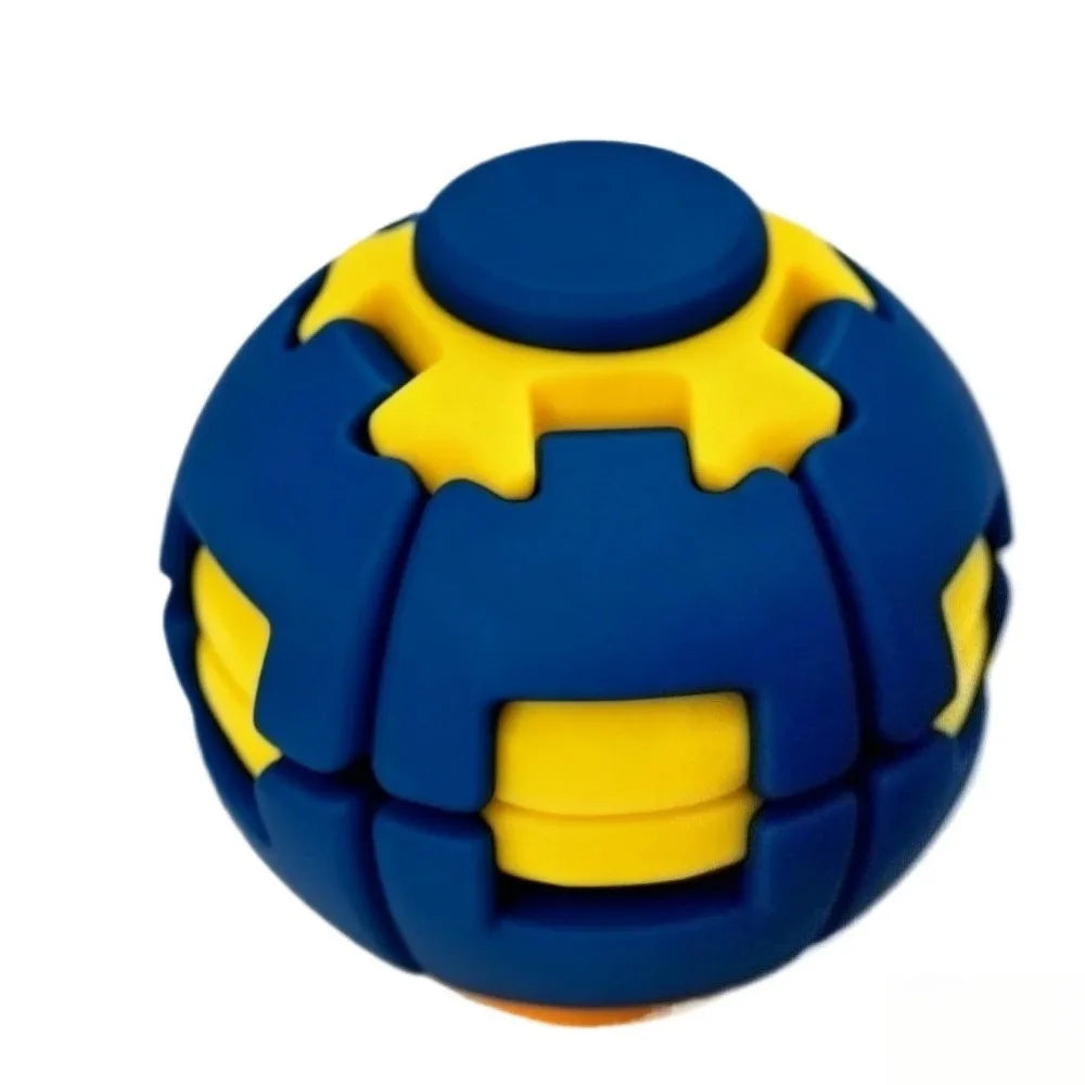 Transforming Fidget Spinner Ball Press To Spin 3D Printed Stress Relief Toys Portable Deformation Decompression Toys Party Favor