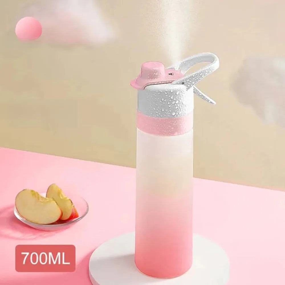 700ml Water Bottle for Girls Outdoor Sport Fitness Water Cup Large Capacity Spray Bottle BPA Free Drinkware Travel Bottles