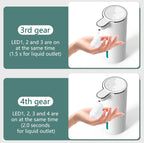 380ML Touchless IPX5 Waterproof 4-Gears Adjustable Foam/Gels Automatic Sense Soap Dispenser Electric Hand Dish Washing Machine