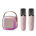 NEW Hot K12 Bluetooth Speaker Portable Home Cute Karaoke Mini Wireless Audio with Microphone K Song Family Singing Machine