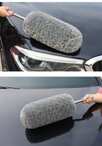 Professional Car Duster Microfiber Cleaning Brush Telescopic Long Handle Car Wash Mop Scratch Free Auto Detailing Dust Remover