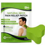 12pcs Quick Neck Pain Relieve Patch Wormwood Natural Herbs Muscle Soreness Pain Relieve Sticker For Back, Neck, Arthritis Pain H